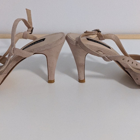 Town Shoes Blush/Nude Sandals - Picture 3 of 9